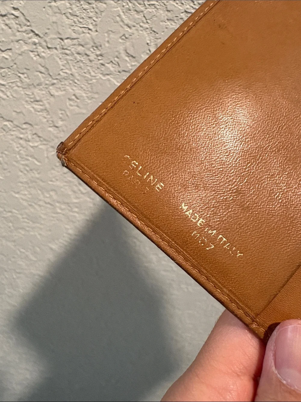 Celine Short Snap Wallet Macadam